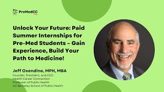 Paid Summer Internships for PreMed Students – Gain Experience Build Your Path to Medicine [upl. by Arick]