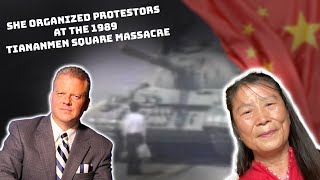 Jane Jin Organized Protestors at the 1989 Tiananmen Square Massacre [upl. by Ybrek808]