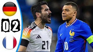 Germany vs France 20  All Goals Extеndеd Hіghlіghts 2024 [upl. by Oznecniv]