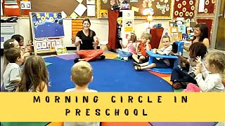 Morning Circle at Preschool [upl. by Yremogtnom]