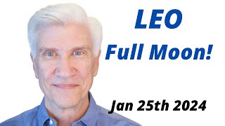 LEO FULL MOON · January 25th 2024 · AMAZING PREDICTIONS [upl. by Huntley72]