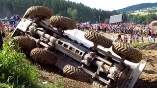 HOT crashes The Best of Truck trial Extreme Mohelnice [upl. by Ayama]