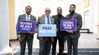 Rabb Restoring Voting Rights to the Incarcerated [upl. by Garnes581]