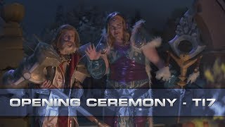 Dota 2 Full Opening Ceremony  The International 2017 [upl. by Releehw]