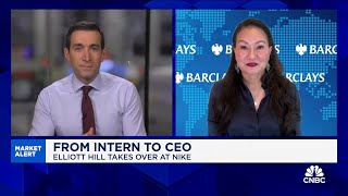 Nike has to reinvest back into RampD and demand creation says Barclays Adrienne Yih [upl. by Valerie184]