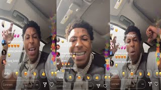 NBA YoungBoy Plays Unreleased Music Live on Instagram Live  March 7th 2020 [upl. by Onifur496]