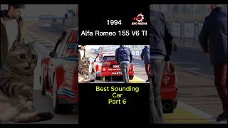 🔥Best Sounding Car🚗 Part6  Alfa Romeo 155 V6 TI  shortsfeed [upl. by Elocn]