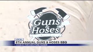 8th Annual Guns amp Hoses BBQ competition [upl. by Aroda]