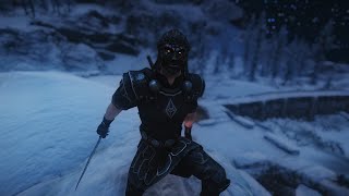 Skyrim  The Emperors Wrath  Penitus Oculatus Stealth Gameplay PC Modded [upl. by Ahsilek]