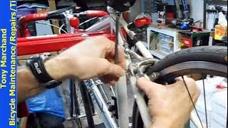 How to Adjust Road Bike Rim Brakes at home and out cycling [upl. by Ardle998]