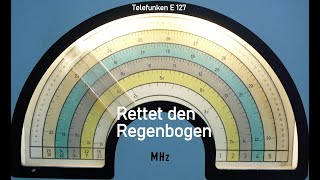 Telefunken KurzwellenEmpfänger E127 Regenbogenempfänger [upl. by Annavoig]