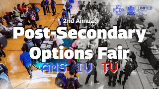 PostSecondary Options Fair  AMS IV TV  SY2425 [upl. by Aidiruy282]