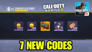 NEW CODES CODM REDEEM CODES 2024  COD MOBILE CO CODES  CALL OF DUTY MOBILE CODES [upl. by Ettessil518]