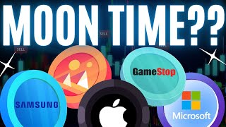 CRYPTO MOON TIME iPhone MAJOR Crypto Move  Massive News DECENTRALAND amp SANDBOX [upl. by Sadiras]