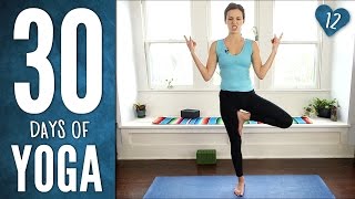 Day 12  Yoga For Spinal Health  30 Days of Yoga [upl. by Phyllys]