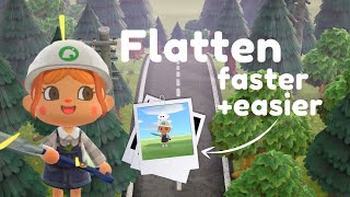 FLATTENING easier amp faster w 20 update ACNH TIPS amp FLATTENING GUIDE Animal Crossing New Horizons [upl. by Damaris]