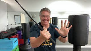 5 effective self defense strikes with your expandable baton [upl. by Winnie]