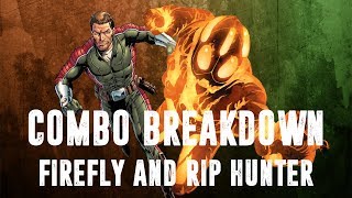 Dice Masters Combo Breakdown Firefly and Rip Hunter [upl. by Isbel]