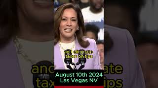 Kamala Harris Copies Trump’s Tax Speech with a Twist shorts [upl. by Mab]