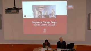 Sapienza Career Days  Scienze umane e sociali 2023 [upl. by Wiersma]