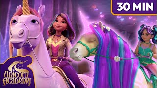 The MOST MAGICAL MOMENTS from Unicorn Academy 🪄🦄  Cartoons for Kids [upl. by Boigie]