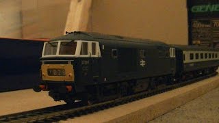 Heljan 35191  Class 35  Hymek  Diesel Locomotive  D7064  BR Blue  OO Gauge  Review  HD [upl. by Llarret981]