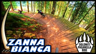 Lo ZANNA BIANCA e i suoi Wall Ride  PAGANELLA Bikepark [upl. by Marna196]