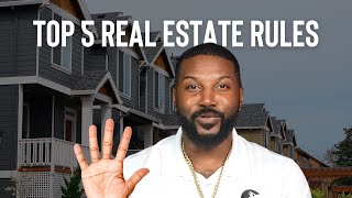 5 Real Estate Rules To Build a HUGE Portfolio [upl. by Duax897]