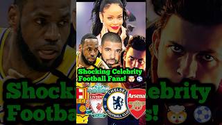 Celebrities and Their Shocking Football Teams 🤯⚽ shorts [upl. by Pleione]