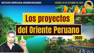 Los proyectos de infraestructura que se vienen para el oriente peruano comidoyresumido [upl. by Adiene]