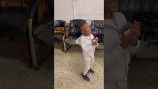 6 year old make grand entrance amp perform his hot song [upl. by Ellenrahc624]