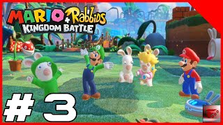 LP016  Mario  Rabbids Kingdom Battle  LUIGI GAMEPLAY WALKTHROUGH PLAYTHROUGH  Part 3 [upl. by Aicram]