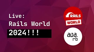 Live O que rolou na Rails World 2024 [upl. by Reld]