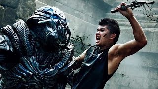 BEYOND SKYLINE  Iko Uwais Frank Grillo and Yayan Ruhian vs Aliens [upl. by Hanafee495]