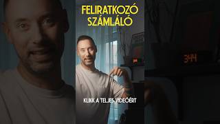 Feliratkozó Számláló  Teaser [upl. by Hellman]