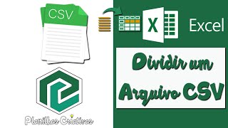 Como Dividir um Arquivo CSV no Excel [upl. by Anivol]