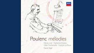 Poulenc Calligrammes  Sept Mélodies sur des poèmes de Guillaume Apollinaire 2 Mutation [upl. by Alesiram]