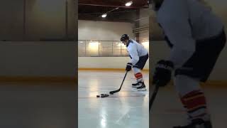 Aleksander Barkov practicing hit shot [upl. by Jegar990]