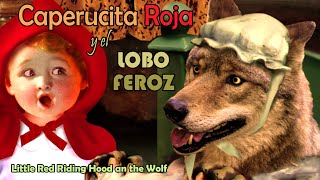 Caperucita Roja y el LOBO FEROZ Español Ingles [upl. by Notxarb]