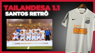 UNBOXING CAMISA DO SANTOS RETRÔ 1112 NEYMAR  CAMISAS DE TIME TAILANDESAS 11 [upl. by Sexela]