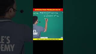 INTEGRATION SOLVED PROBLEM 70 shorts tiklesacademy integration [upl. by Howund]