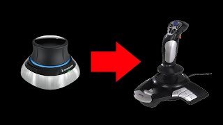 How to use a 3DConnexion Spacemouse as a 6DOF Joystick [upl. by Healion]