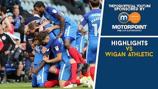 HIGHLIGHTS  The Posh vs Wigan Athletic [upl. by Namzzaj83]