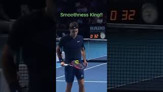 Roger Federer aka King of smooth moves tennis rogerfederer federer fedal [upl. by Raoul]