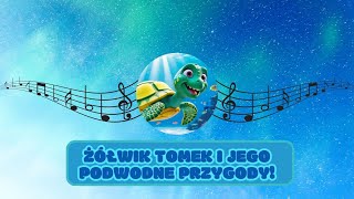 Żółwik Tomek i Jego Podwodne Przygody 🌊🐢 Radosna Piosenka dla Dzieci piosenkidladzieci turtles [upl. by Rekrap]