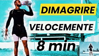 Dimagrire velocemente in 8 min esercizi per dimagrire [upl. by Adnara705]