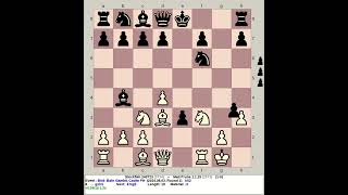 Stockfish 240723 vs Mad Prune 1125  Bird Bahr Gambit chess [upl. by Ainoval]