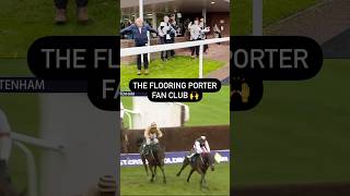 Celebrate like the Flooring Porter owners horse horselife equestrian horseracing [upl. by Aliehs]