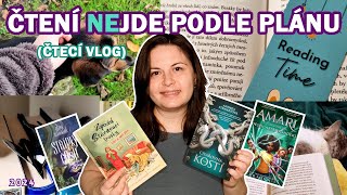 ČTENÍ NEJDE PODLE PLÁNU 📚 ČTECÍ VLOG  knižní série unboxingy knižních novinek super záložky [upl. by Beltran]