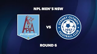 NPL Men’s NSW Round 6 APIA Leichhardt FC v Sydney Olympic FC [upl. by Ees]